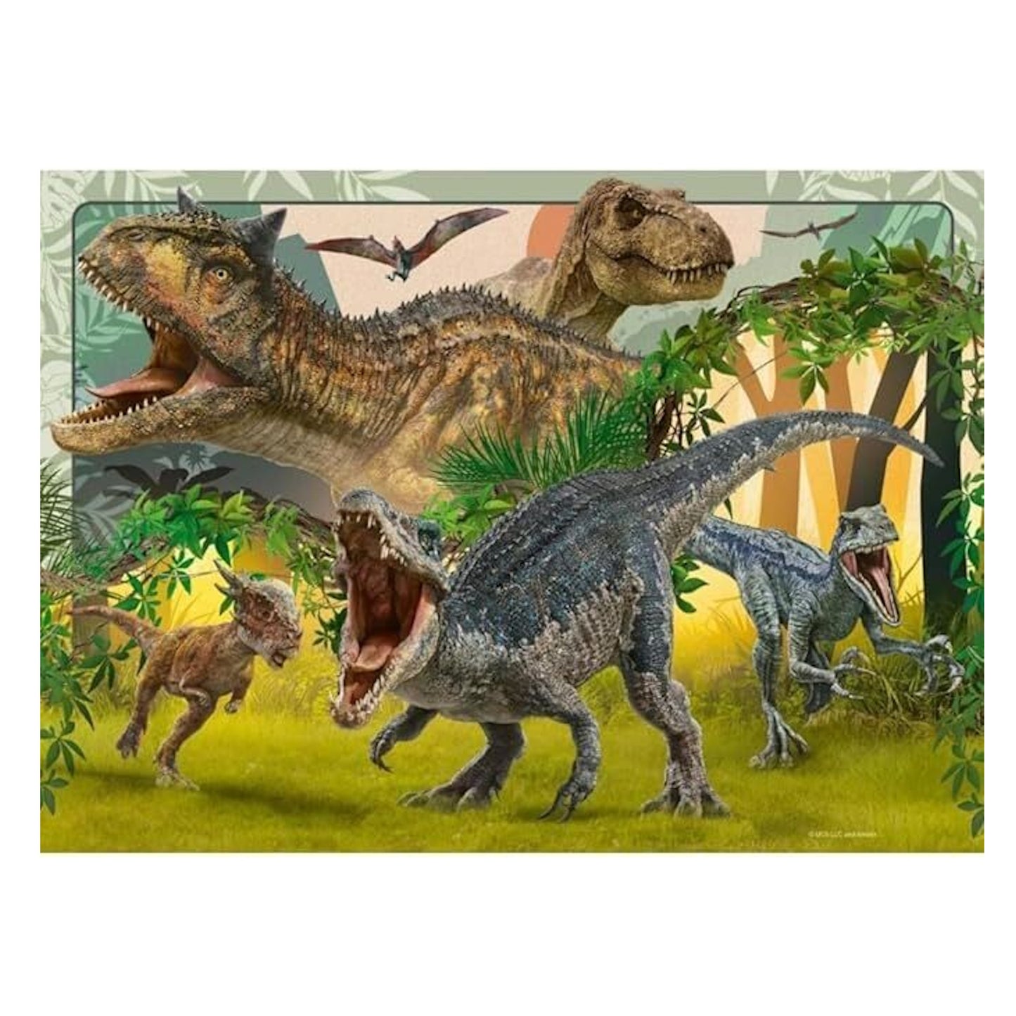 Ravensburger 4 x 100 Piece Puzzles - Jurassic World