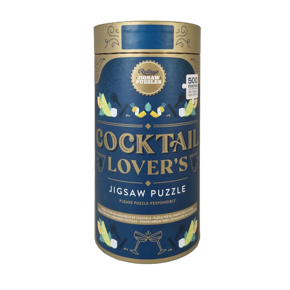 Cocktail Lover's 500 Piece Puzzle