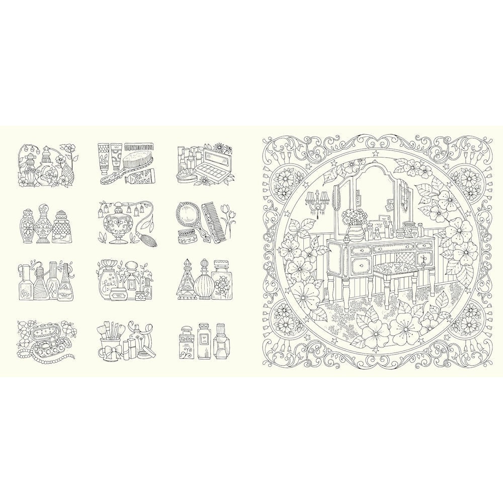 Rooms of Wonder Colouring Book
