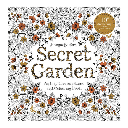 Secret Garden Colouring Book: 10th Anniversary Edition