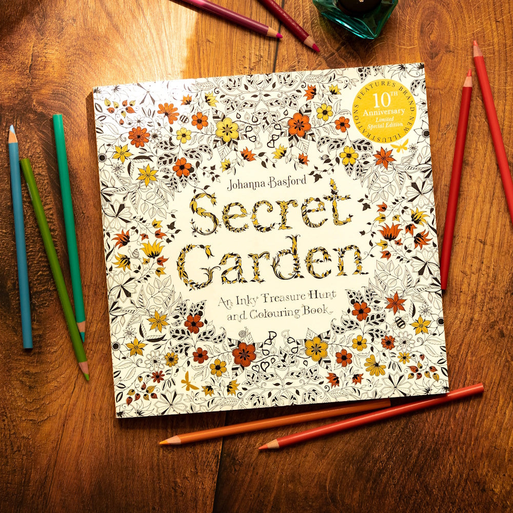Secret Garden Colouring Book: 10th Anniversary Edition
