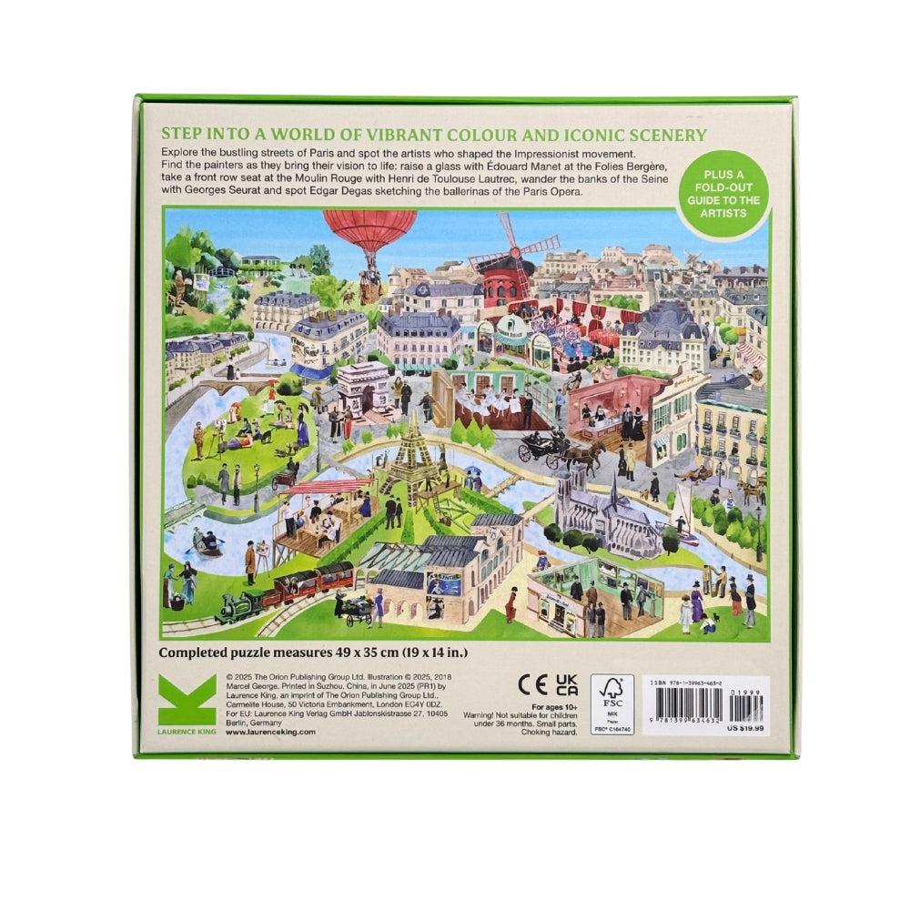 The Story of Impressionism 500 Piece Puzzle