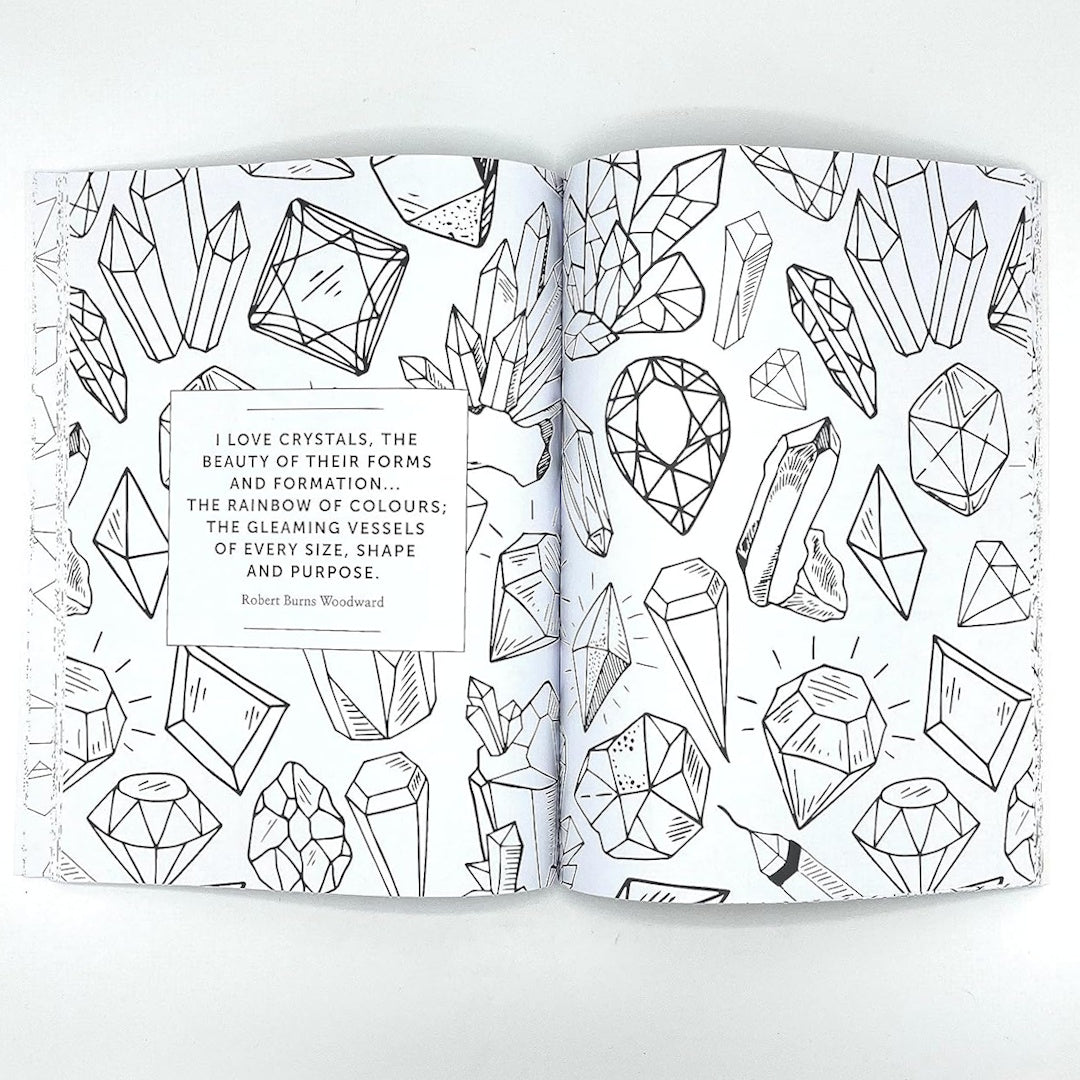The Crystal Colouring Book