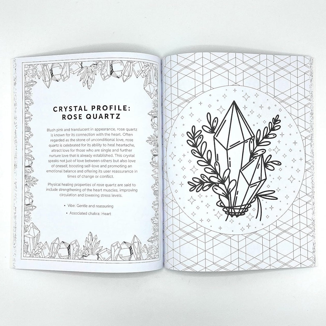 The Crystal Colouring Book