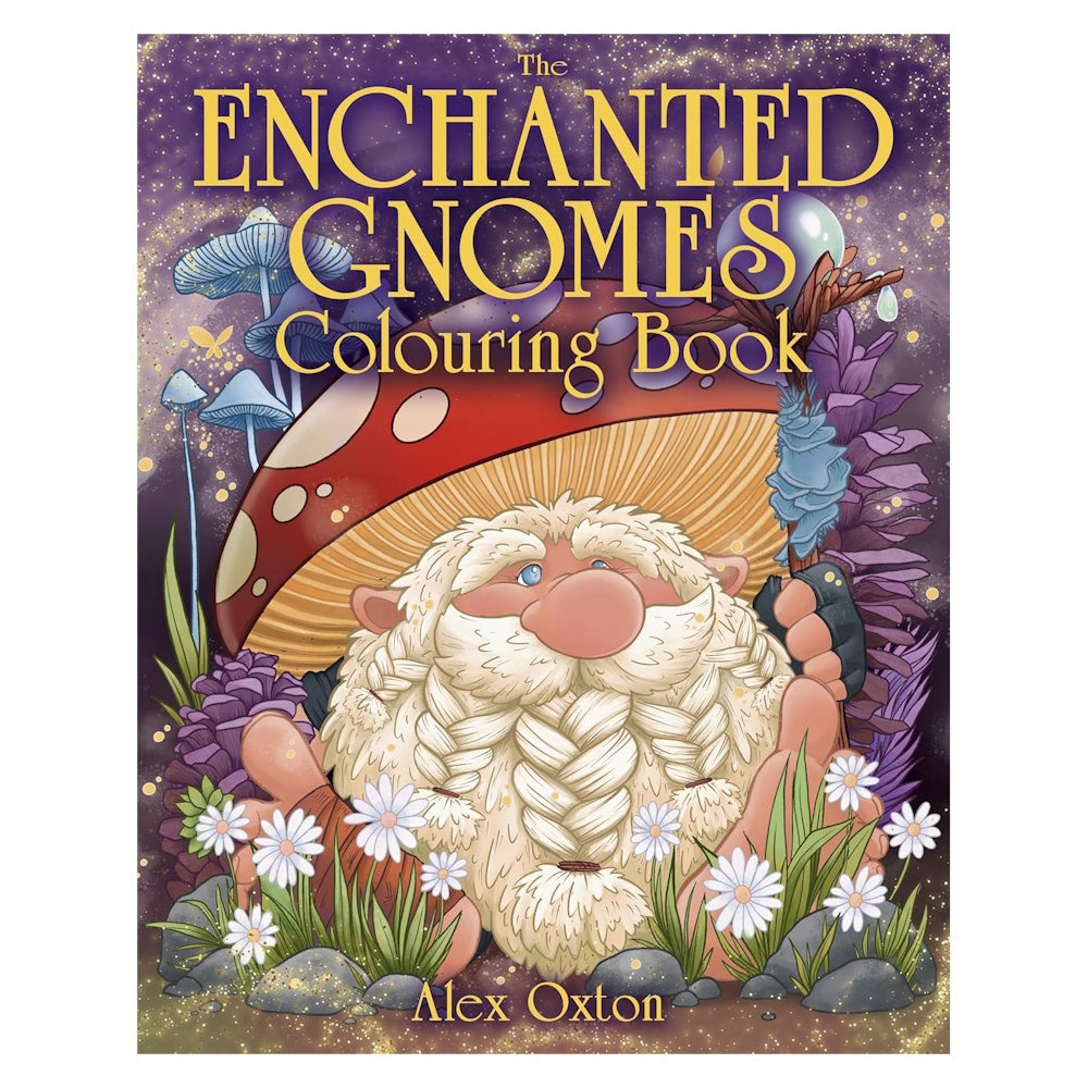 Enchanted Gnomes Colouring Book