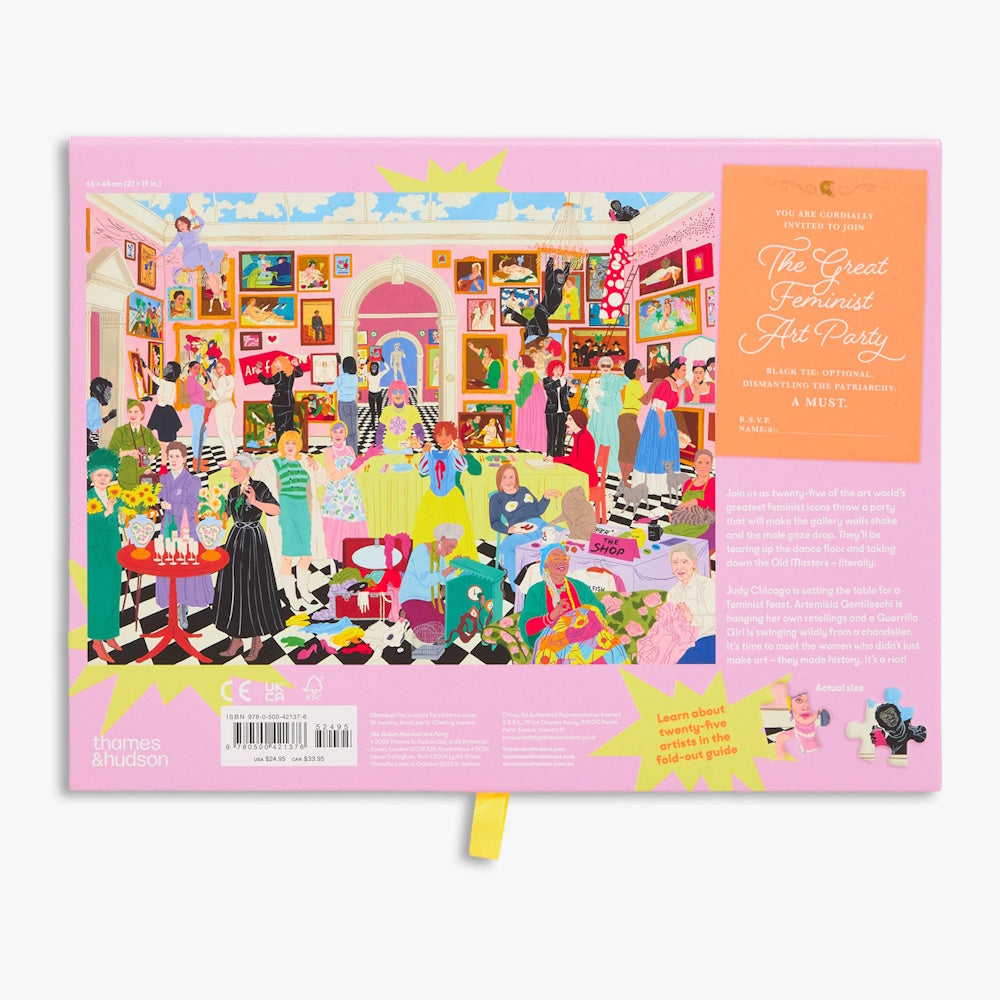 The Great Feminist Art Party 1000 Piece Jigsaw Puzzle