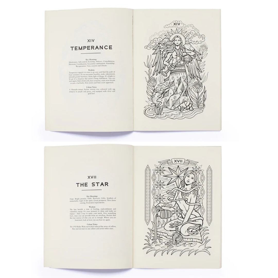 The Tarot Colouring Book (Megamunden)