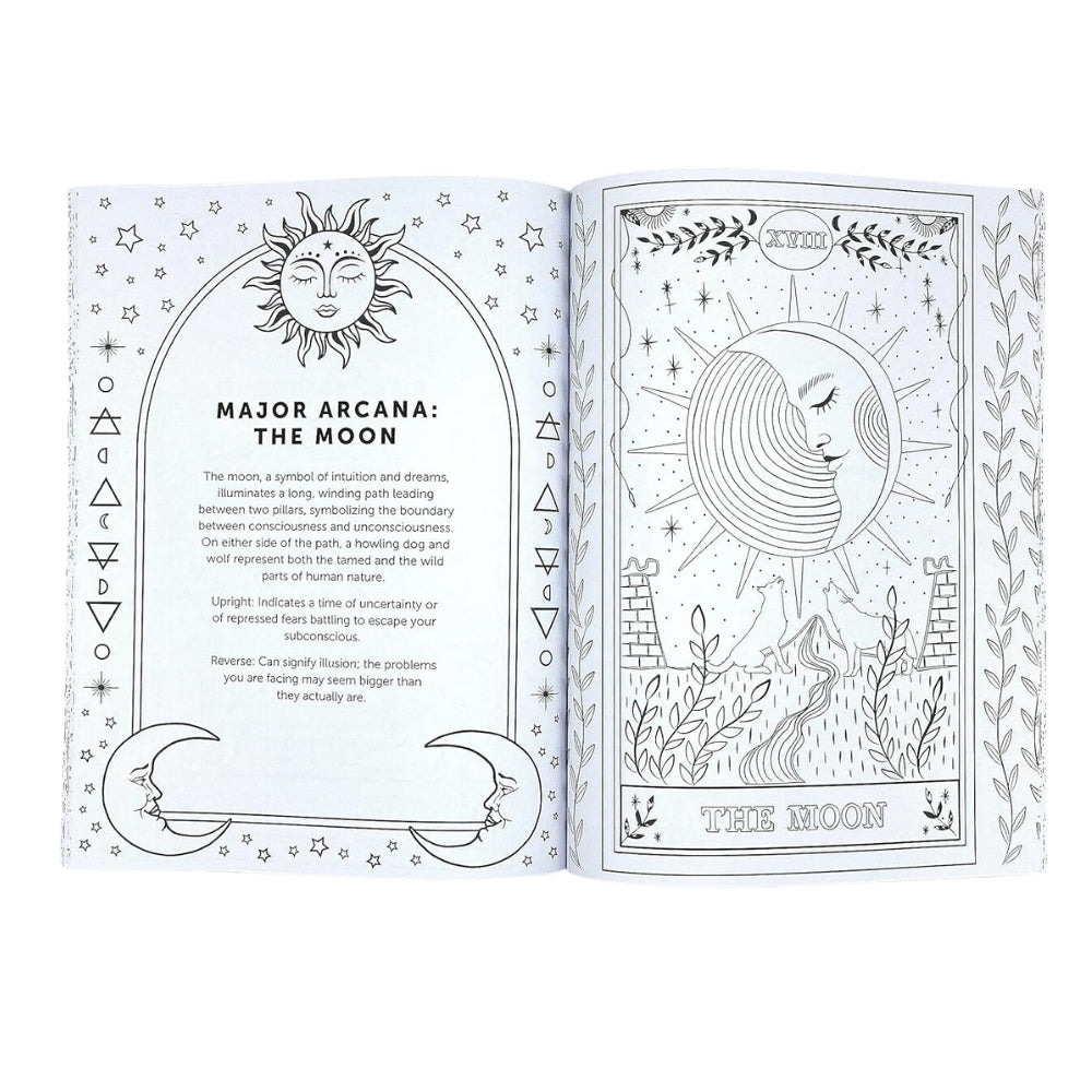 The Tarot Colouring Book