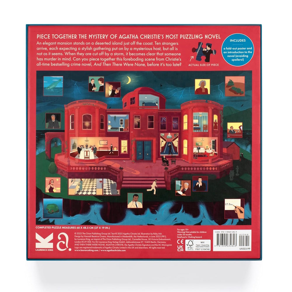 The World of Agatha Christie: And Then There Were None 1000 Piece Puzzle