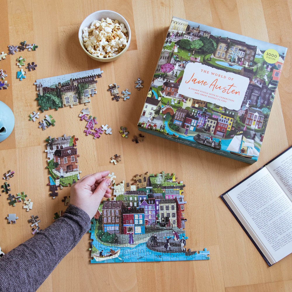 The World of Jane Austen 1000 Piece Puzzle