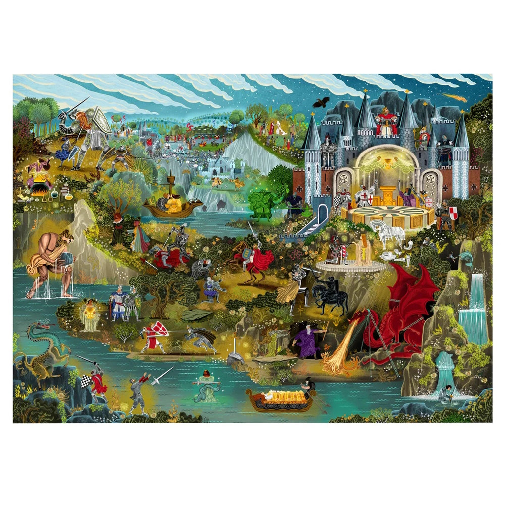 The World of King Arthur 1000 Piece Puzzle