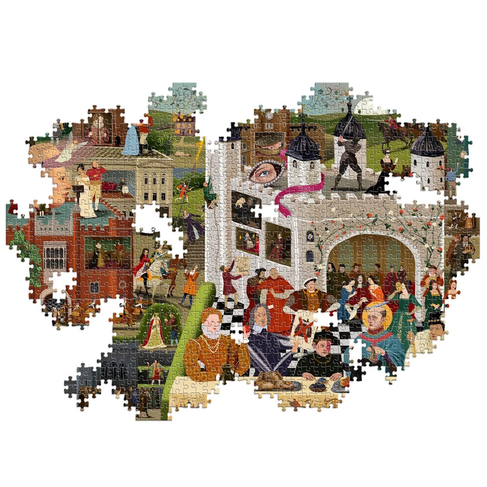 The World of Scandals at Court 1000 Piece Puzzle