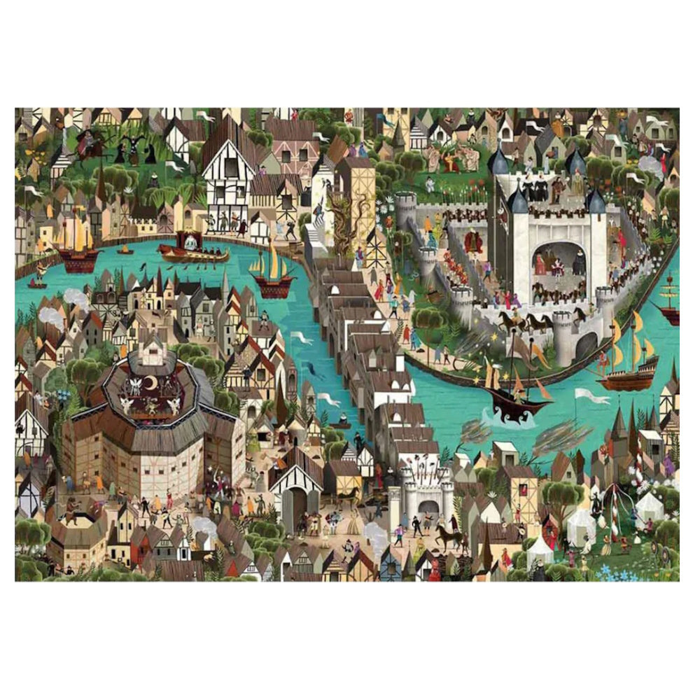 The World of Shakespeare 1000 Piece Puzzle