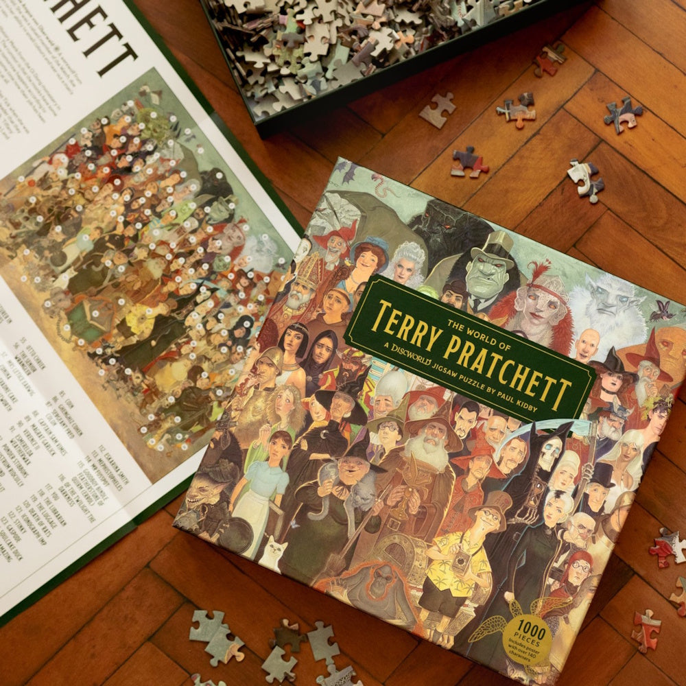 The World of Terry Pratchett 1000 Piece Puzzle