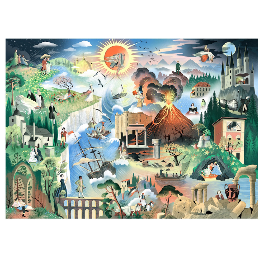 The World of The Romantics 1000 Piece Puzzle