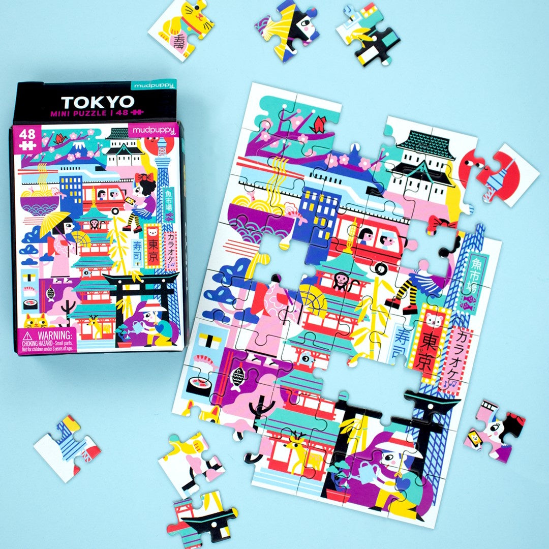 Tokyo 48 Piece Mini Puzzle