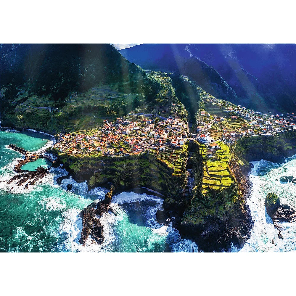 Trefl 1000 Piece Puzzle - Photo Odyssey: Madeira Island, Portugal