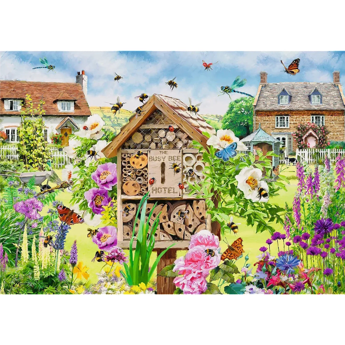 Trefl 1000 Piece Puzzle - Tea Time: A Home for Bees