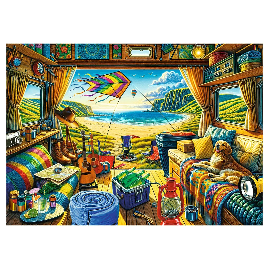 Trefl 1000 Piece Puzzle - Tea Time: Van Life