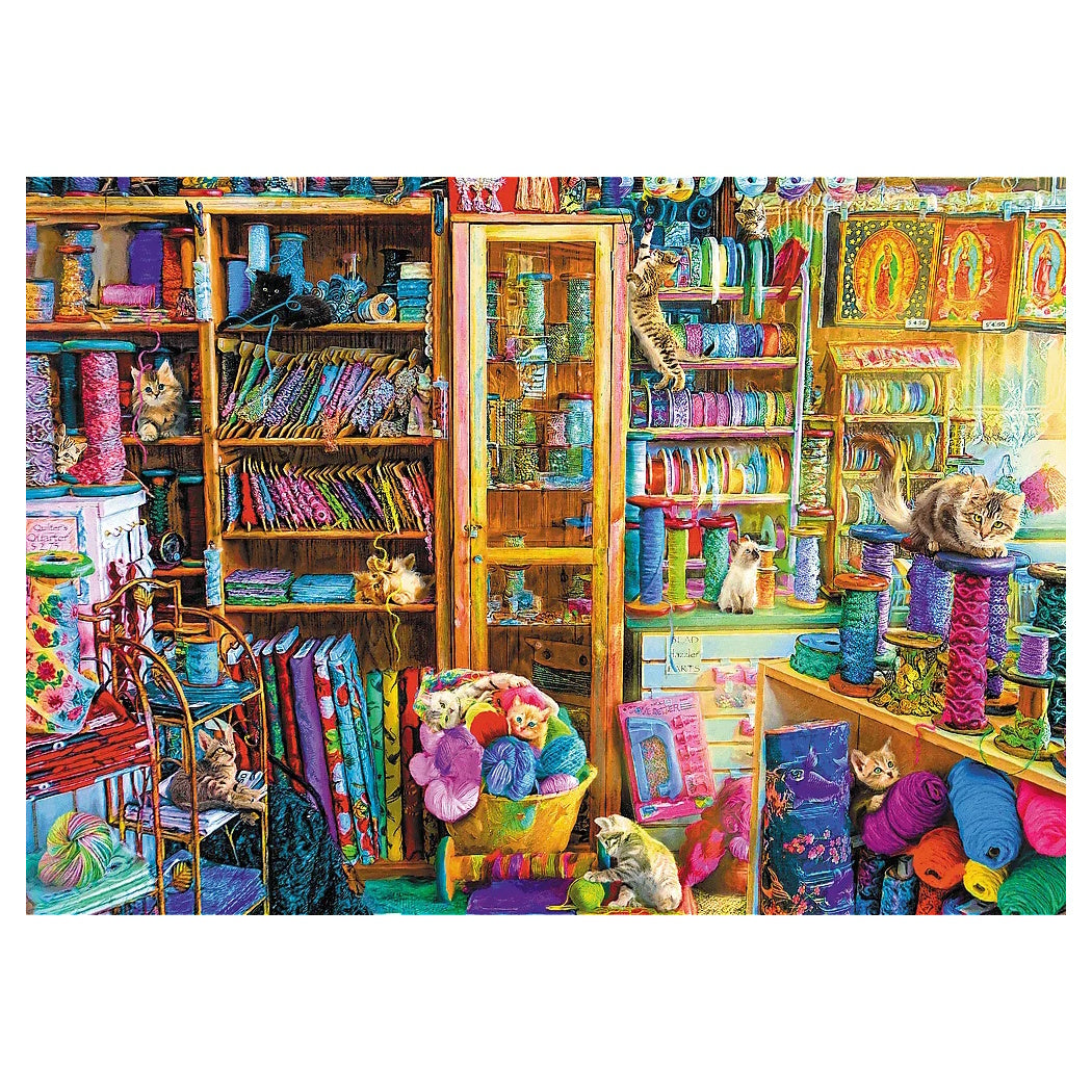 Trefl 2000 Piece Puzzle - Kitty Paradise