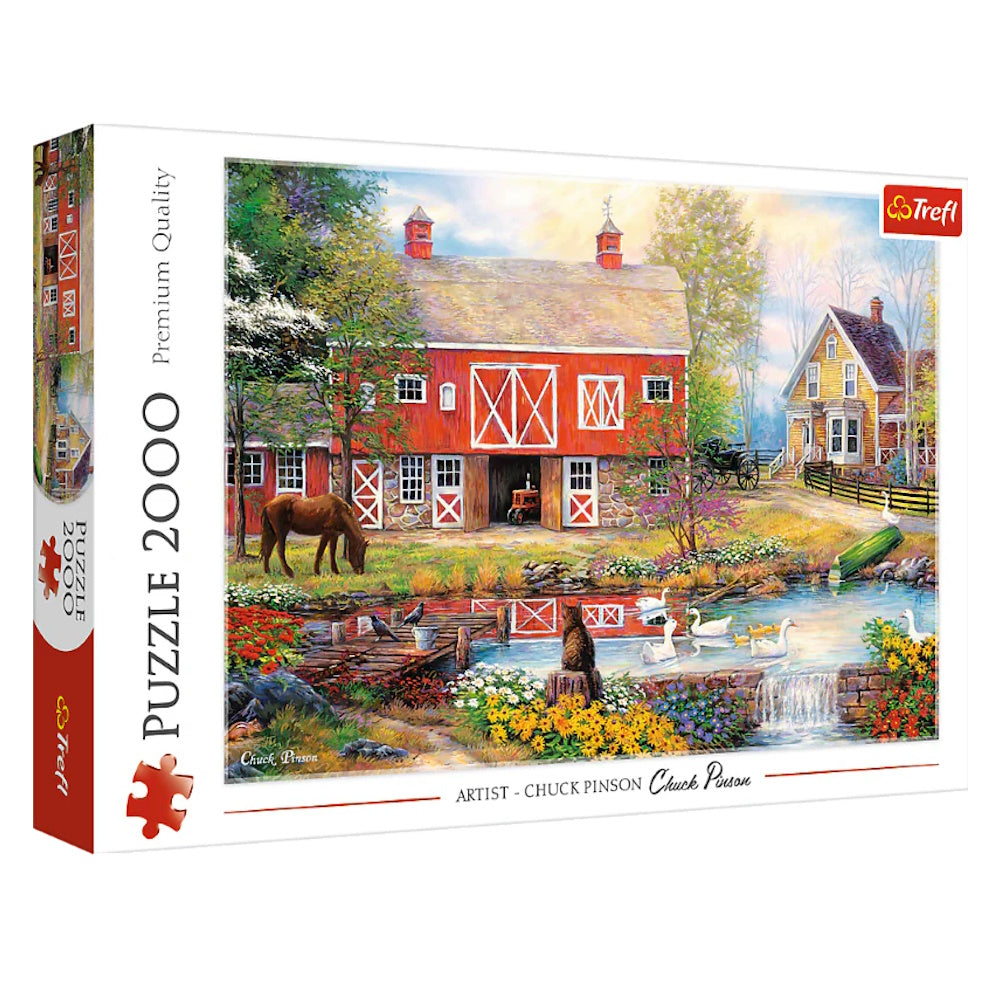 Trefl 2000 Piece Puzzle - Rural Life
