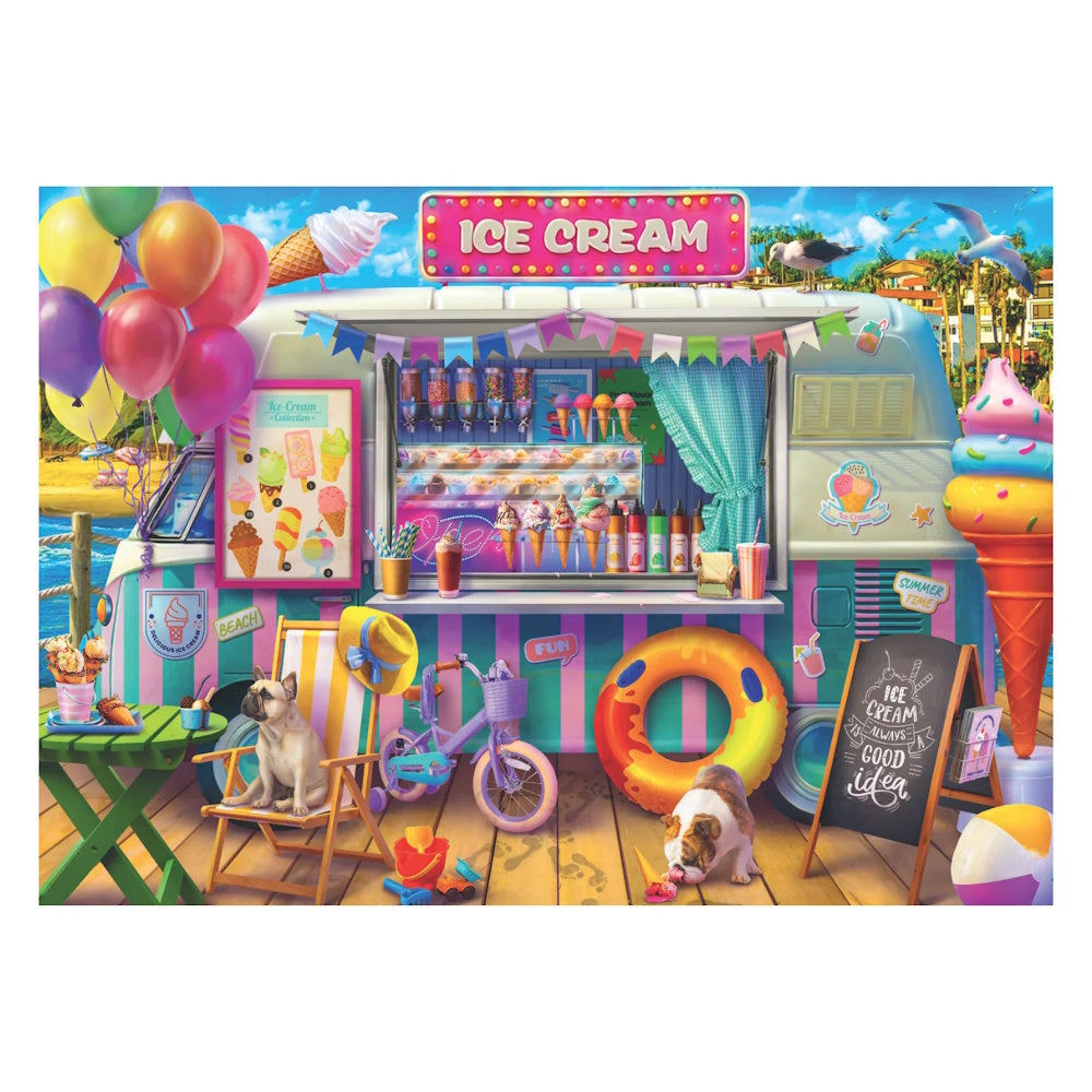 Trefl 2 x 500 Piece Puzzles - Summer Time