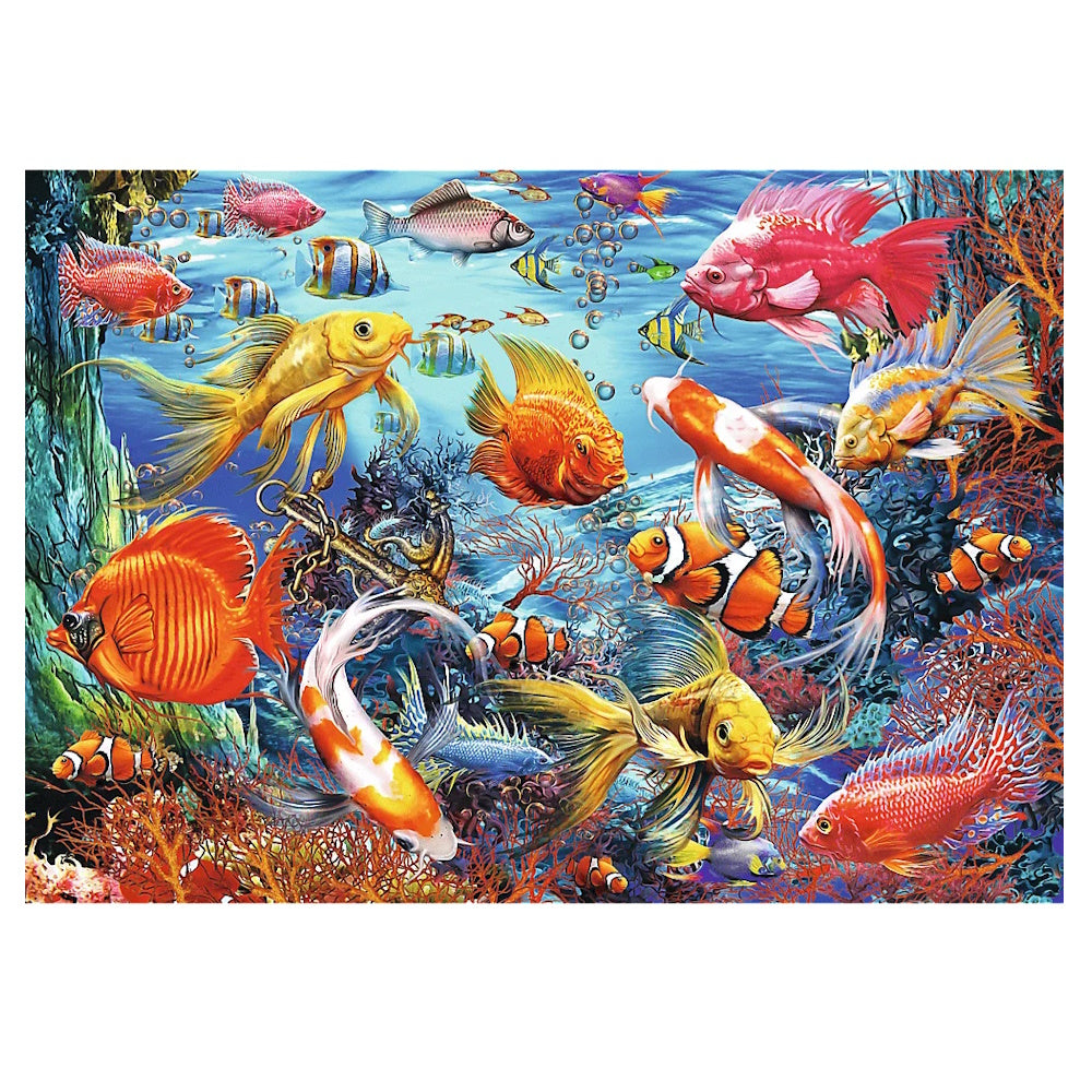 Trefl Hidden Shapes Puzzle - Underwater Life