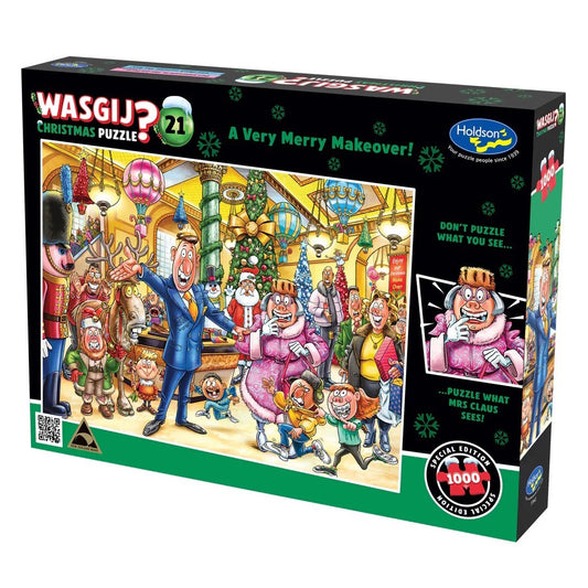 Wasgij? Christmas #21: A Very Merry Makeover! 1000 Piece Puzzle