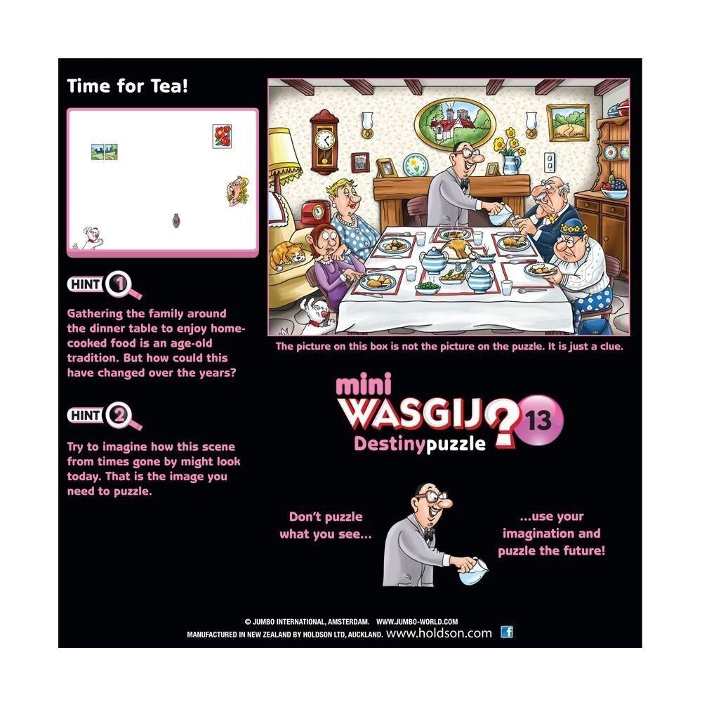Wasgij? Mini Destiny #13: Time for Tea 100 Piece Puzzle