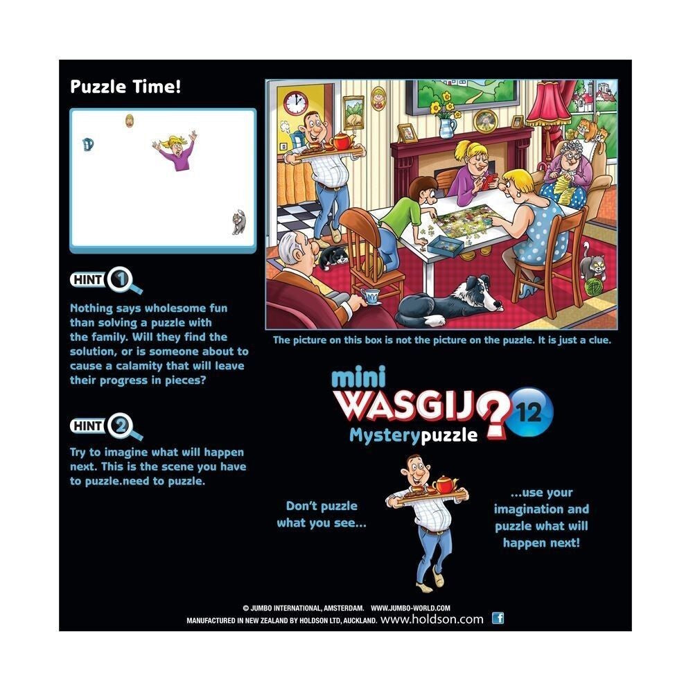 Wasgij? Mini Mystery #12: Puzzle Time! 100 Piece Puzzle