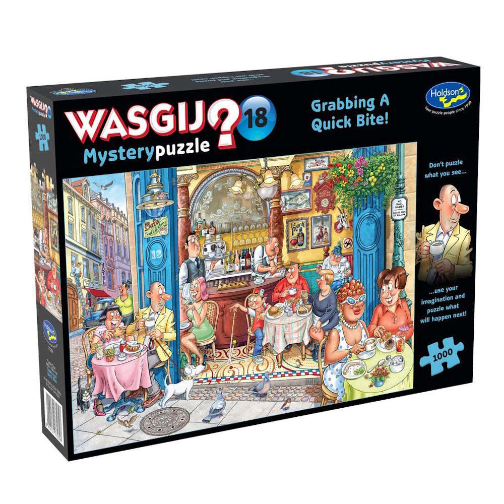 Wasgij? Mystery #18: Grabbing a Quick Bite 1000 Piece Puzzle