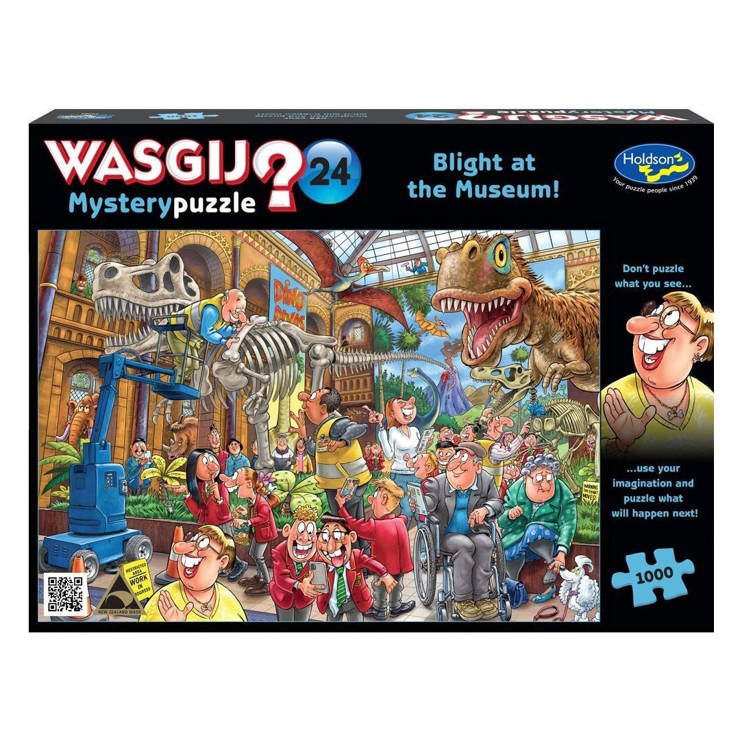 Wasgij? Mystery #24: Blight at the Museum 1000 Piece Puzzle