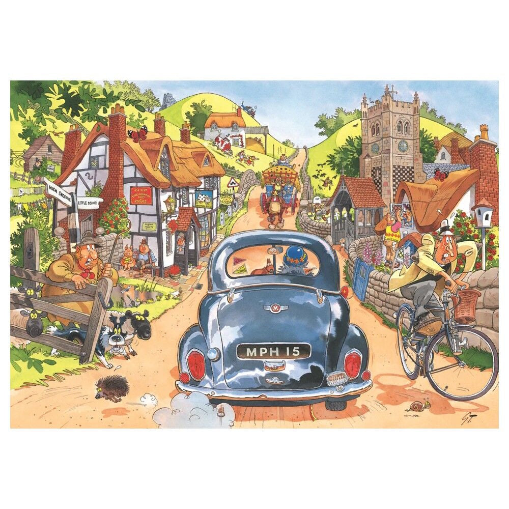 Wasgij? Original #1: Sunday Drivers 1000 Piece Puzzle