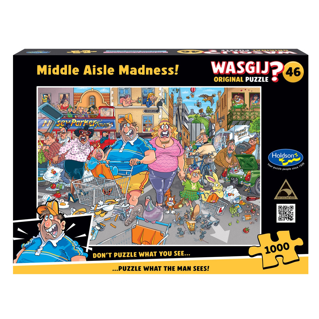 Wasgij? Original #46: Middle Aisle Madness! 1000 Piece Puzzle