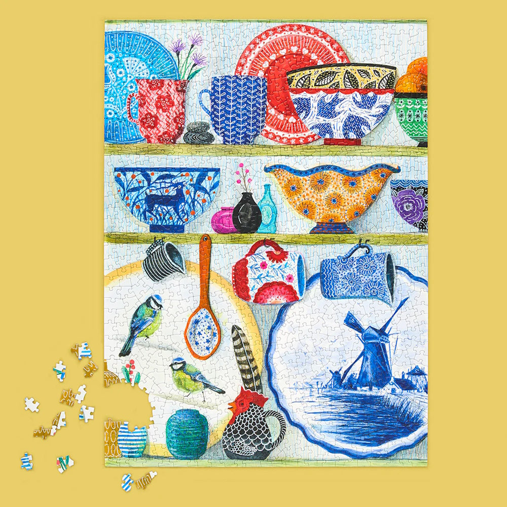 WerkShoppe 1000 Piece Puzzle - Kitchen Dresser