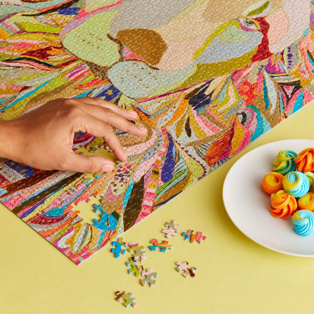 WerkShoppe 1000 Piece Puzzle - Majestic Lion