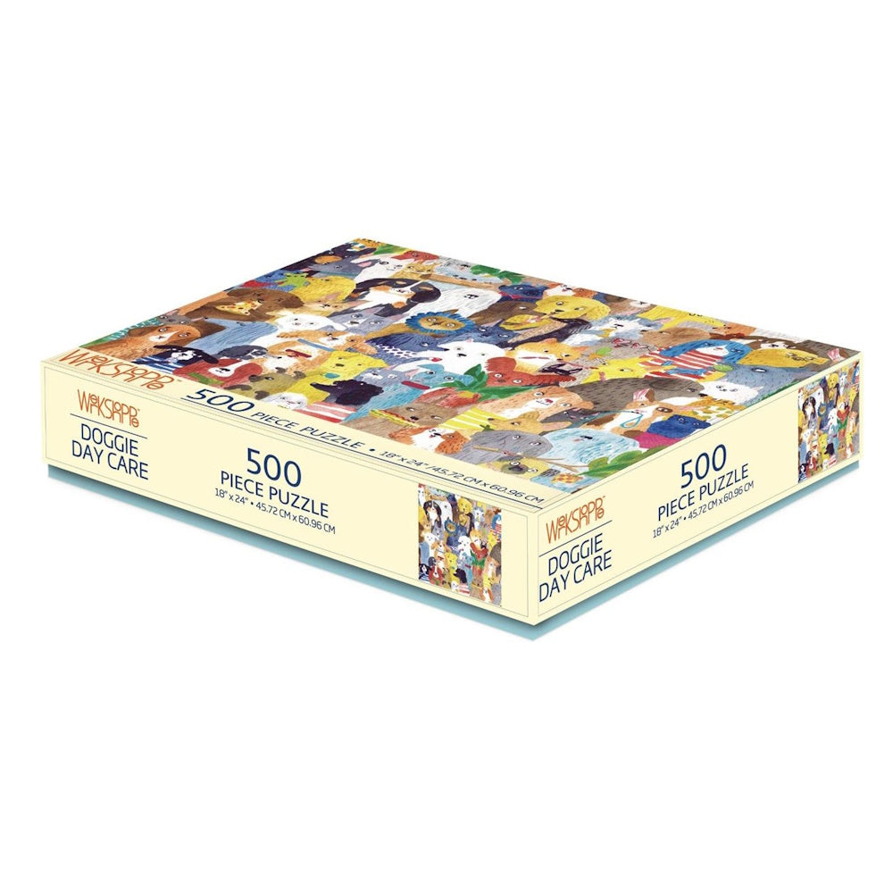 WerkShoppe 500 Piece Puzzle - Doggie Day Care