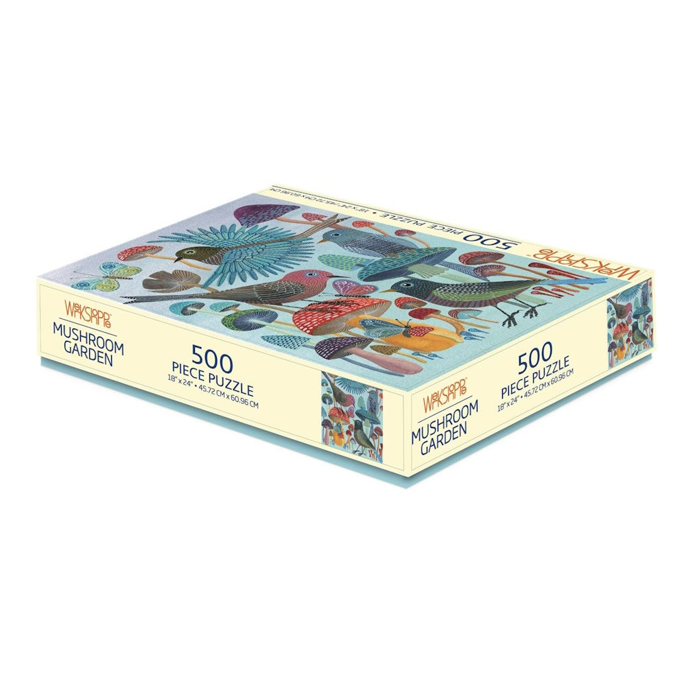 WerkShoppe 500 Piece Puzzle - Mushroom Garden