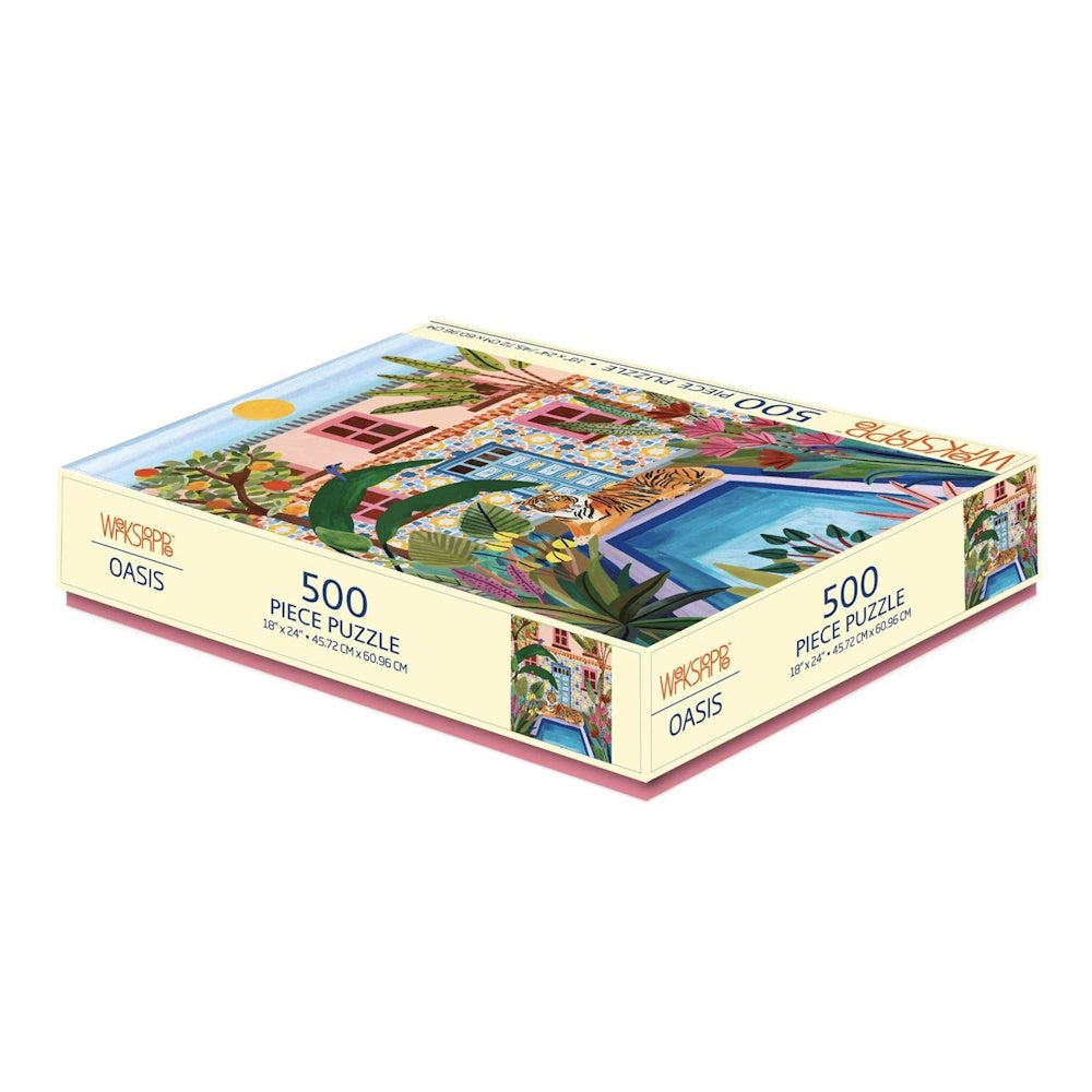 WerkShoppe 500 Piece Puzzle - Oasis