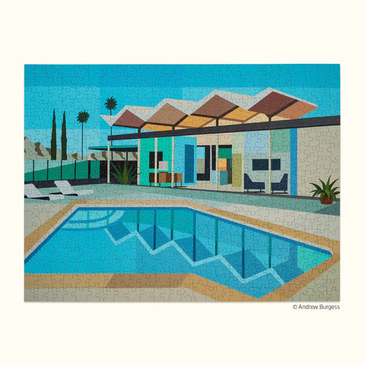 WerkShoppe 500 Piece Puzzle - Steel House