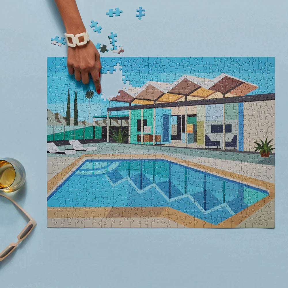 WerkShoppe 500 Piece Puzzle - Steel House