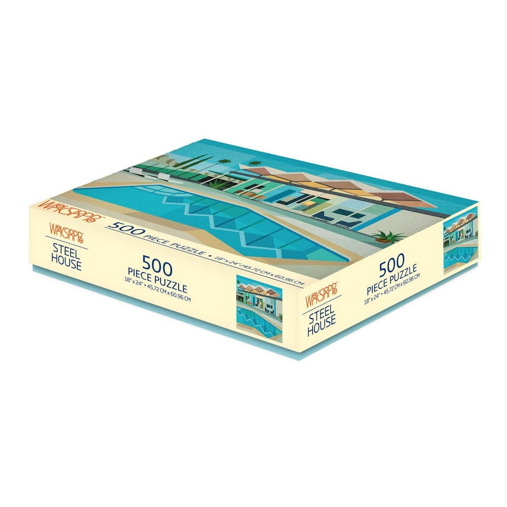 WerkShoppe 500 Piece Puzzle - Steel House