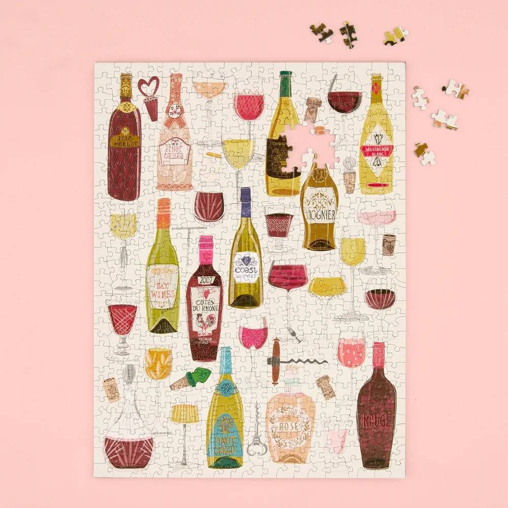 WerkShoppe 500 Piece Puzzle - Wine Tasting
