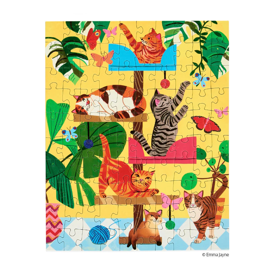 WerkShoppe 100 Piece Puzzle Snax - Cat Tree