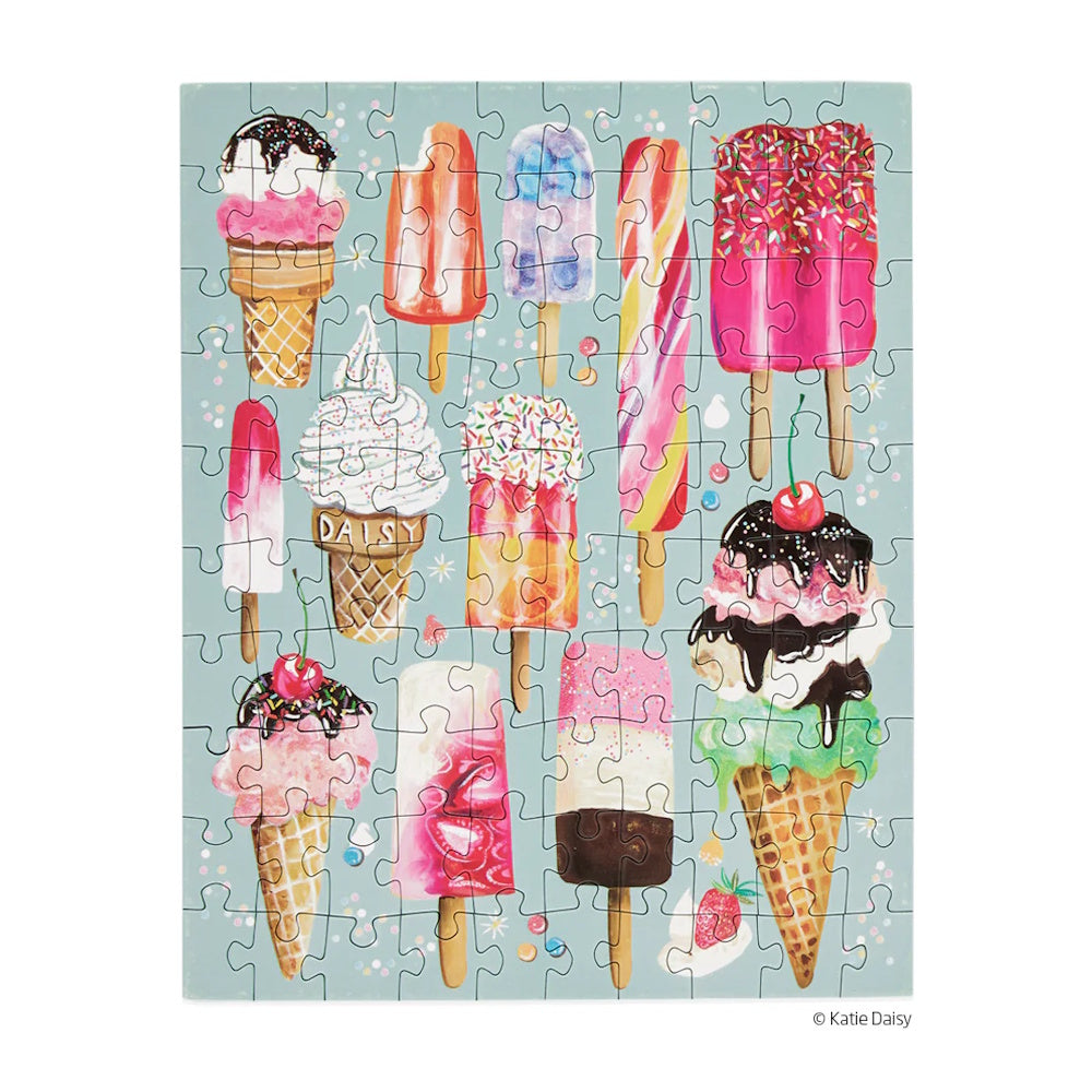 WerkShoppe 100 Piece Puzzle Snax - Ice Cream & Pops