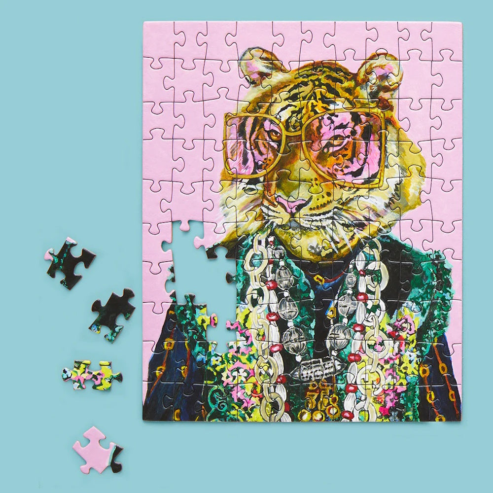 WerkShoppe 100 Piece Puzzle Snax - Rose Coloured Glasses