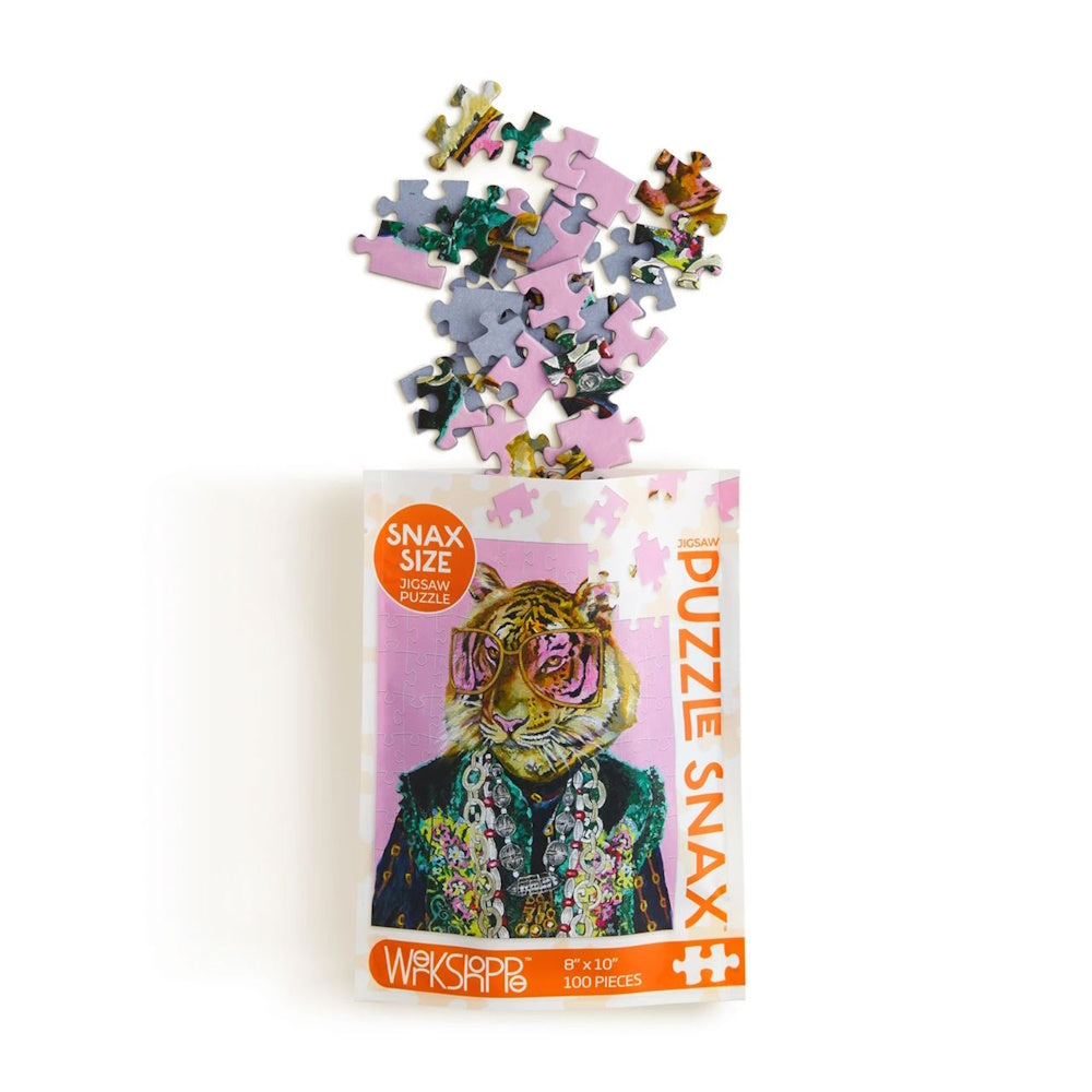 WerkShoppe 100 Piece Puzzle Snax - Rose Coloured Glasses