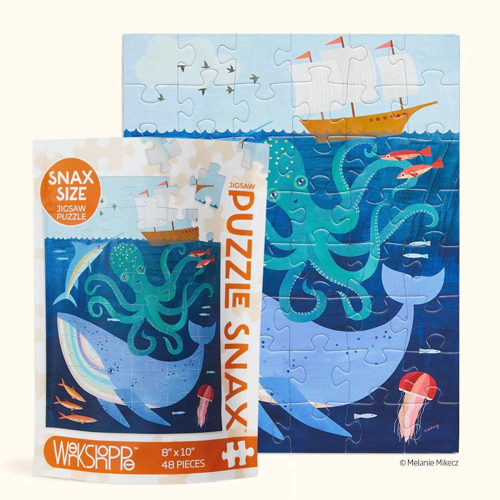 WerkShoppe 48 Piece Puzzle Snax - Deep Sea Adventure