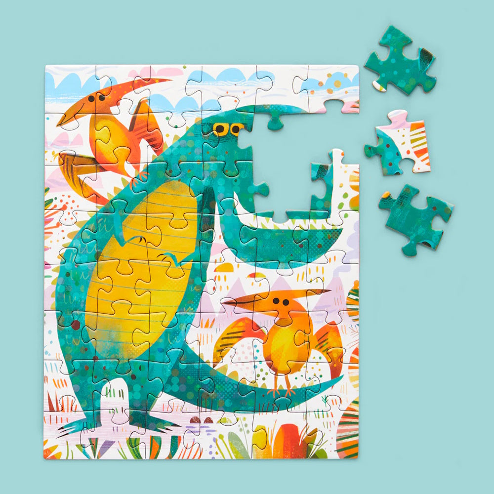 WerkShoppe 48 Piece Puzzle Snax - T Rex & Friends