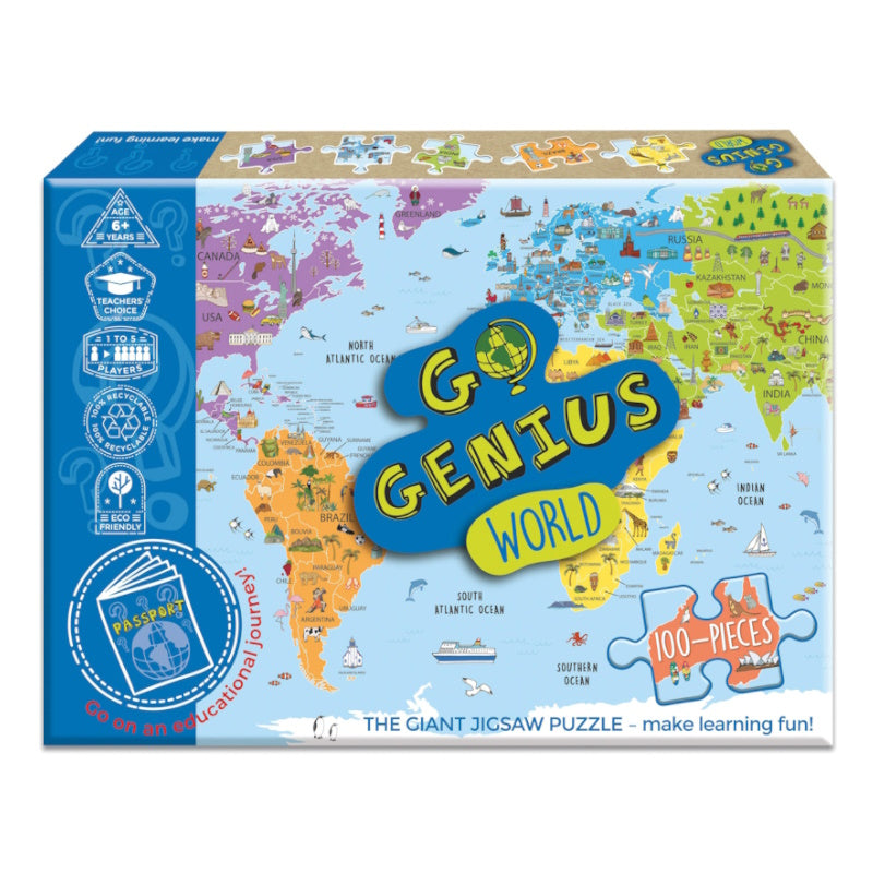 Go Genius World - The Giant Jigsaw Puzzle